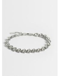 ASOS - Crystal Stone Set Bracelet - Lyst