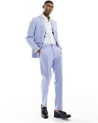 SELECTED - – schmal geschnittene anzughose - Lyst