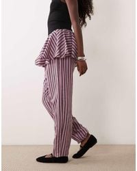 ASOS - Balloon Pants With Skirt Overlay Detail - Lyst