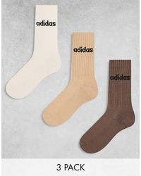 adidas Originals - Adidas training – 3er-pack crew-socken - Lyst