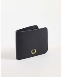 Fred Perry - Leather Billfold Wallet - Lyst