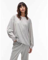 ARKET - Mix And Match Pure Cotton Lounge Soft Long Sleeve Pyjama Top - Lyst