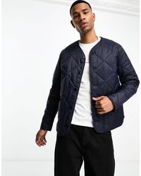 Barbour - Liddesdale Button Up Quilted Jacket - Lyst