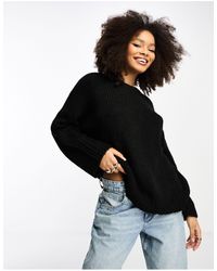 ASOS - Oversized Jumper With Crew Neck - Lyst