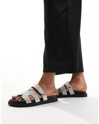 Steve Madden - Missile-R Strap Sliders - Lyst