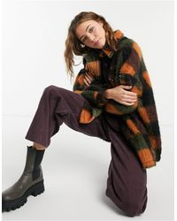 Goosecraft Oversized Check Coat - Multicolour