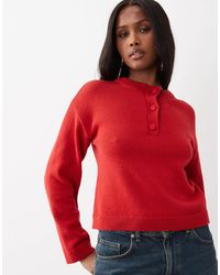 ASOS - – henley-strickpullover - Lyst