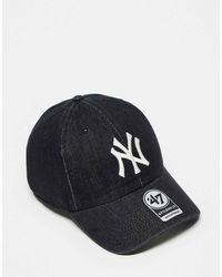'47 - – ny yankees clean up – denim-baseballkappe - Lyst