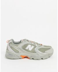 new balance 530 zilver