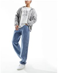 Calvin Klein - Jeans dritti anni '90 lavaggio chiaro - Lyst