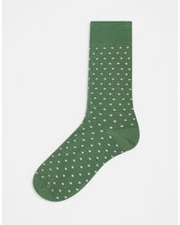 Paul Smith - Calcetines Verdes Con Estampado De Lunares De Paul Smith - Lyst