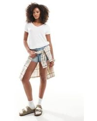 Hollister - Logo Detail Relaxed T-shirt - Lyst