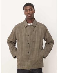 Barbour - Lorden Check Short Showerproof Jacket - Lyst