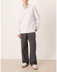 ASOS - Loose Straight Fit Twill Chino - Lyst