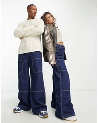 Collusion - Unisex baggy Utility Jeans - Lyst