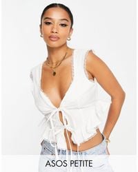 ASOS Sleeveless and tank tops for Women | Online Sale up to 65% off | Lyst
