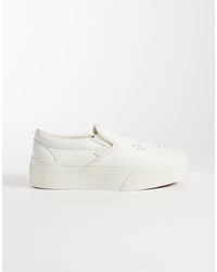 Vans - Classic stackform slip-on mit nieten - Lyst
