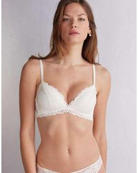 Intimissimi - Pretty Flowers Tiziana Triangle Bra - Lyst