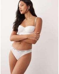 Calvin Klein - String Met Logo - Lyst
