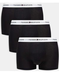 Tommy Hilfiger - Signature Cotton Essentials 3 Pack Trunks - Lyst