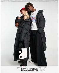 Collusion - Unisex Maxi Puffer Jacket With Hood - Lyst