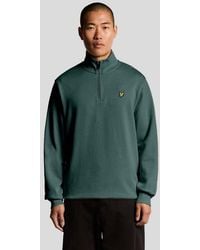 Lyle & Scott - Mid Layers Quarter Zip Pullover Sweatshirt - Lyst