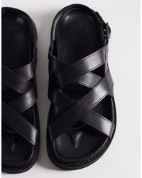 ASOS - – sandalen aus leder - Lyst