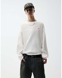 Pull&Bear - Stwd Long Sleeve T-Shirt - Lyst