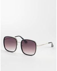 Mango - – oversize-sonnenbrille - Lyst