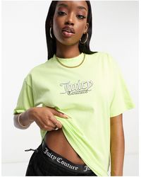 Juicy Couture - T-shirt comoda con logo - Lyst