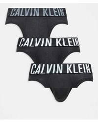 Calvin Klein - Intense Power 3 Pack Cotton Hip Briefs - Lyst