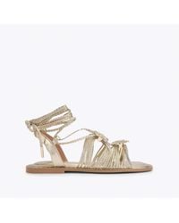 Carvela Kurt Geiger - Marina Tie Sandal Flat Sandals - Lyst