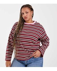 Vero Moda - Cotton Oversized Long Sleeve T-shirt - Lyst