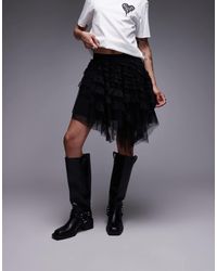 AllSaints - – jayde – tüll-minirock - Lyst