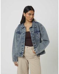 Brave Soul - Oversized Denim Jacket - Lyst