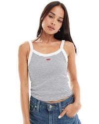 Levi's - Essential Sporty Logo Rib Tank - Lyst