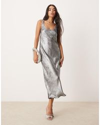 New Look - Vestito Midi - Lyst