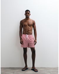 Panos Emporio - Seersucker Swimshort - Lyst