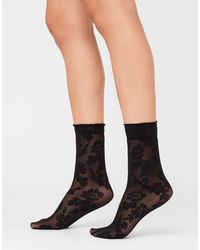 Calzedonia - Floral Sheer Socks - Lyst