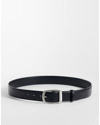 ASOS - Faux Leather Smart Belt - Lyst