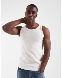 Jack & Jones - Geribbelde Tanktop - Lyst