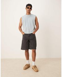 Abercrombie & Fitch - Cropped Sleeveless Tank Top - Lyst