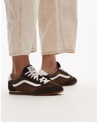 Vans - Super lowpro - baskets - marron - Lyst