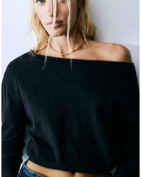 Pull&Bear - Metallic Choker Necklace - Lyst