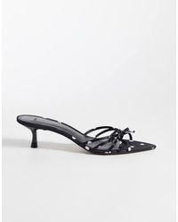 Mango - Strappy Heeled Sandal - Lyst