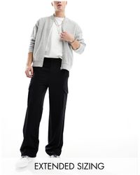 Only & Sons - Pantaloni cargo larghi neri - Lyst