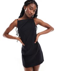 Weekday - Jemma Mini Dress With Open Back Detail - Lyst