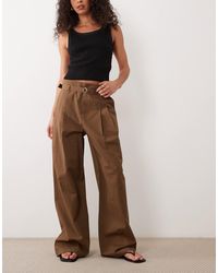 Mango - Cotton Rich Cuffed Trouser - Lyst