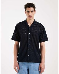 Redefined Rebel - Ravi Boxy Fit Short Sleeve Shirt - Lyst