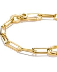 Thomas Sabo - Charm Bracelet Paperclip With Connect Link-Plated - Lyst